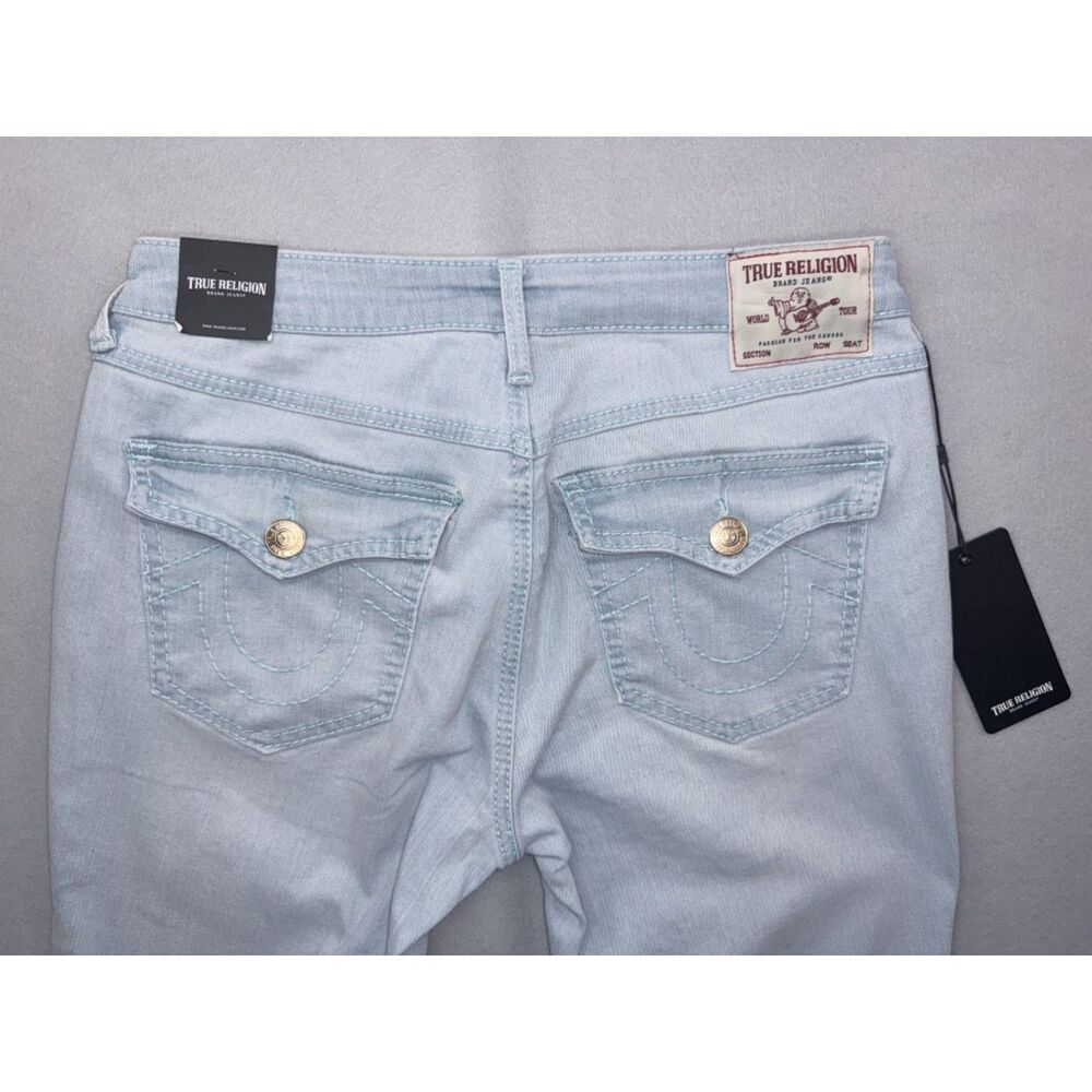 NWT True Religion Jennie Curvy Mid Rise Super Skinny Jean Size 30 - Picture 5 of 13